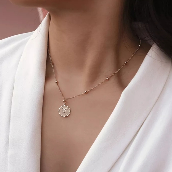 Pisces Necklace. Piscis Constellation Zodiac Zodiaco Tarrot Mystical Sexy Cute - Picture 7 of 12